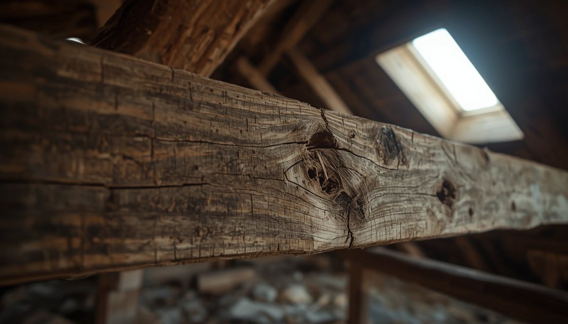 Holzschäden im Gebäude früh erkennen